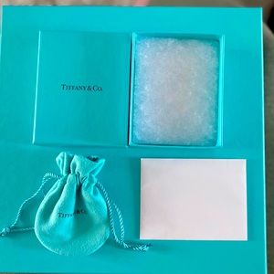 Tiffany & Co dust bag & gift box set 💍